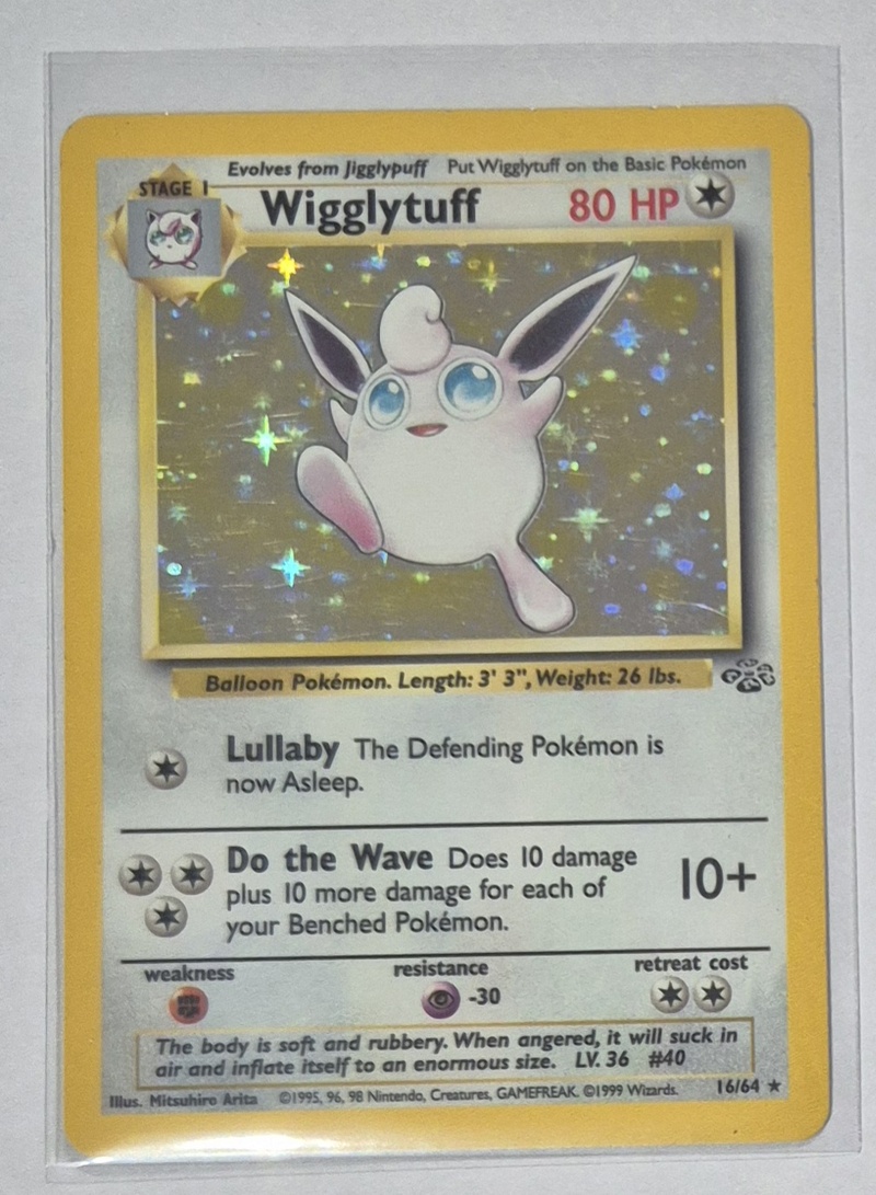 Carta Pokemon Wigglytuff set Jungle.