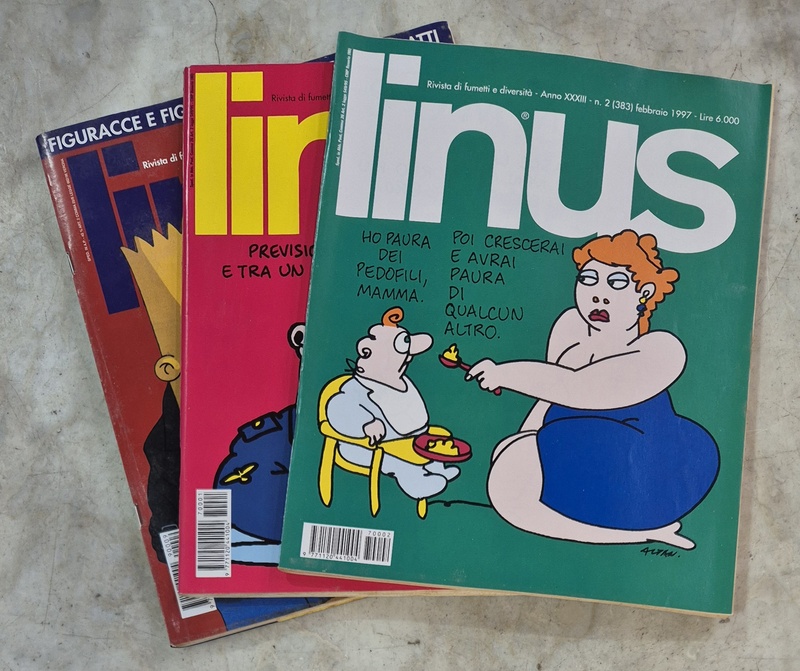 Rivista a fumetti Linus.