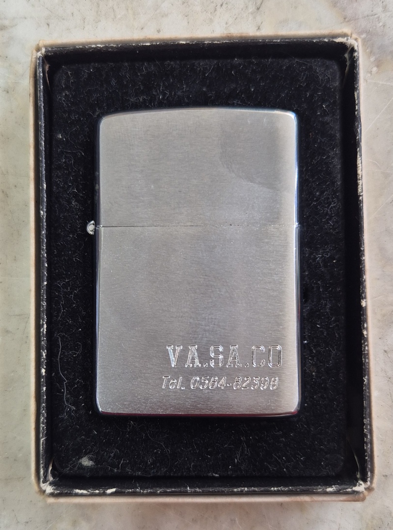 Accendino vintage Zippo.